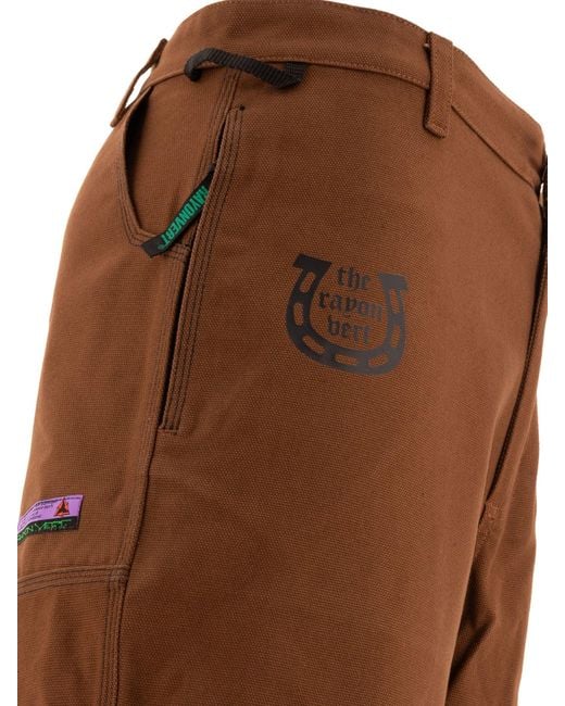 Rayon Vert W3W Brown "Rocky" Trousers for men