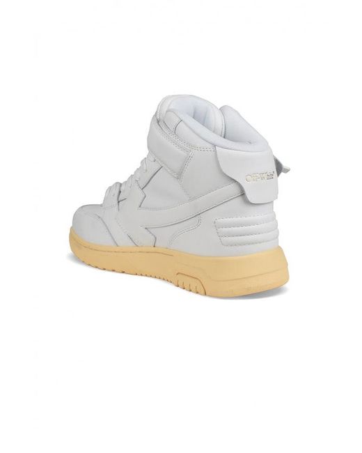 Off-White c/o Virgil Abloh White Out Of Office Mid Sneakers for men