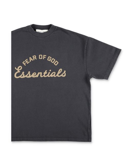Essentials x Fear Of God Blue T Shirts And Polos