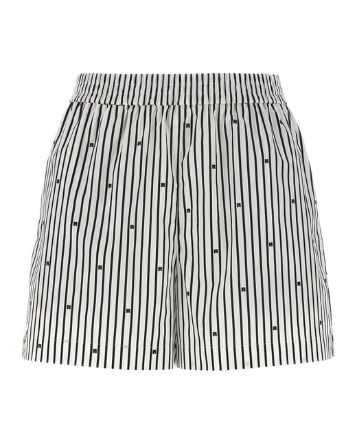 Rotation Birger Christensen Stripes courtes ROTATE BIRGER CHRISTENSEN en coloris Multicolor