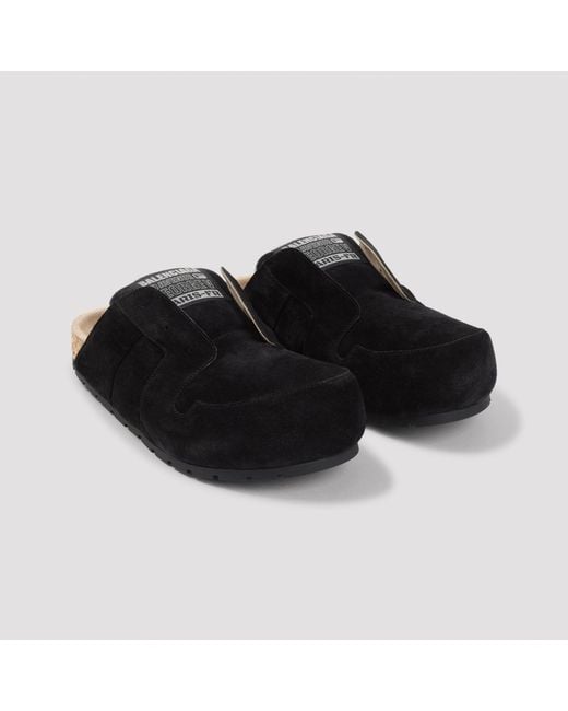 Balenciaga Black Dumbo Mule