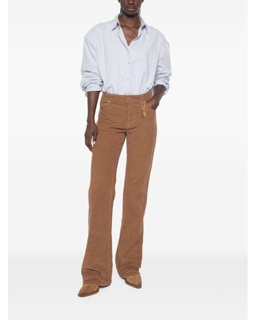 Stella McCartney Brown Flared Jeans