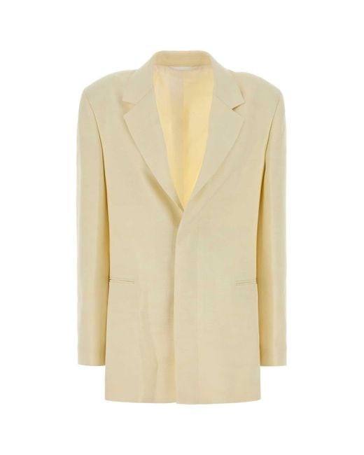 Carven Natural Ja409-Tailored Jacket