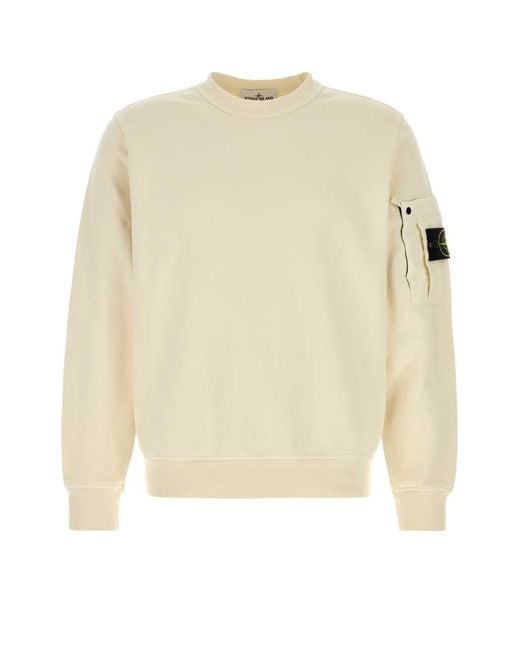Stone Island Natural Sweatshirt for men