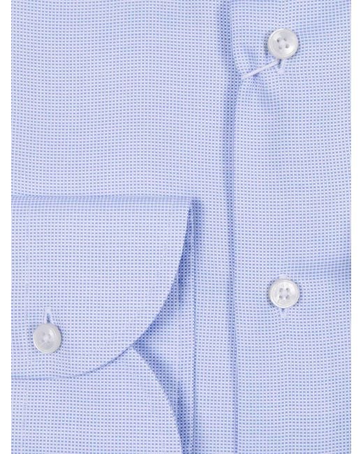 Xacus Blue Shirt Cotton for men