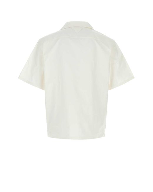 Prada Pink Regular Graphic Shirt for men