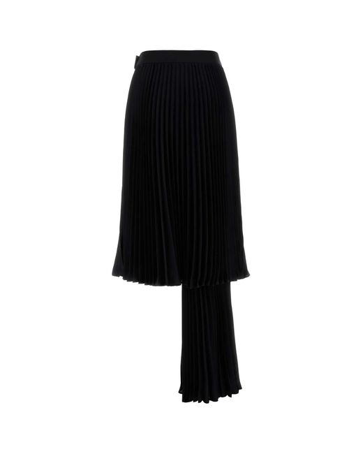 Bottega Veneta Black Polyester Pant-Skirt