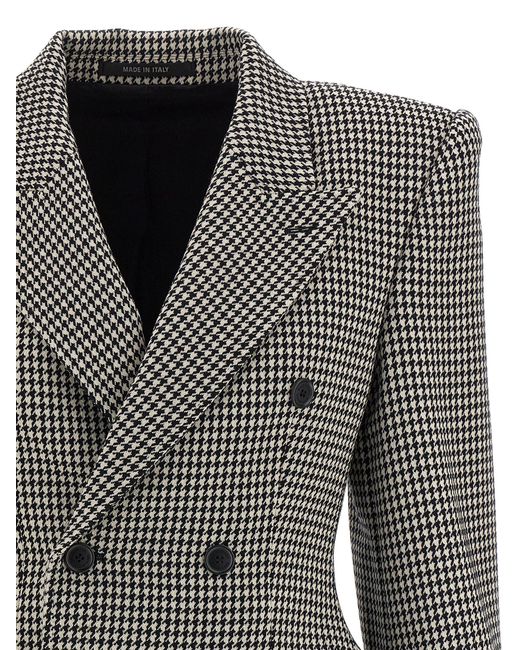 Balenciaga Black Blazer "Hourglass".