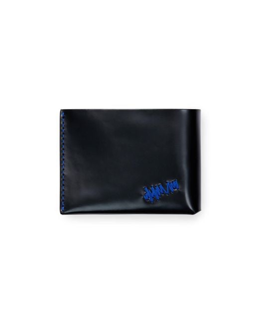 Adererror Blue Wallets for men