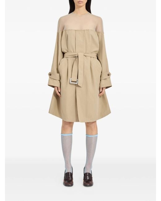 MM6 by Maison Margiela Natural Midi Dress