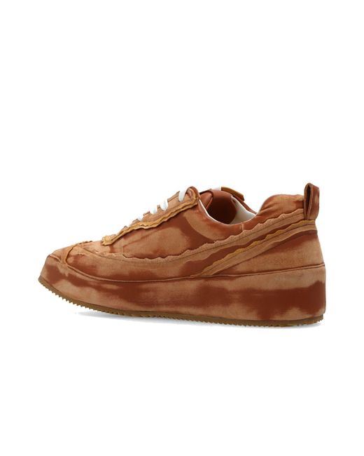 Loewe Dekonstruierte Turnschuhe in Brown für Herren
