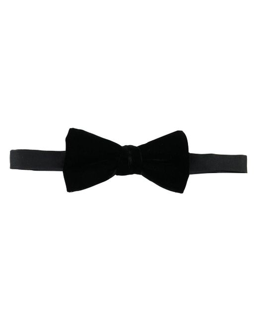 Saint Laurent Velvet Fliege in Black für Herren