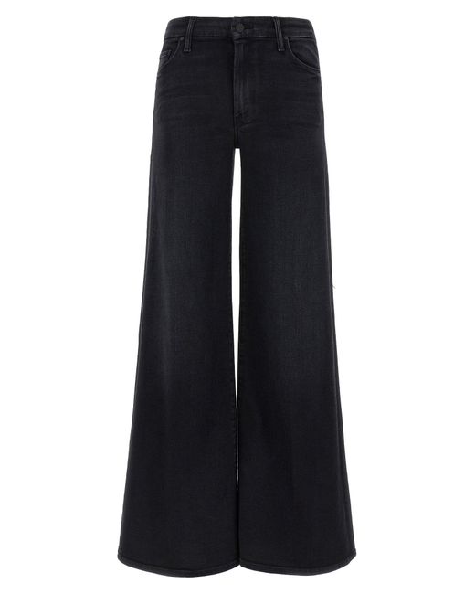 Mother Blue Mutter 'The Roller Sneak' Jeans