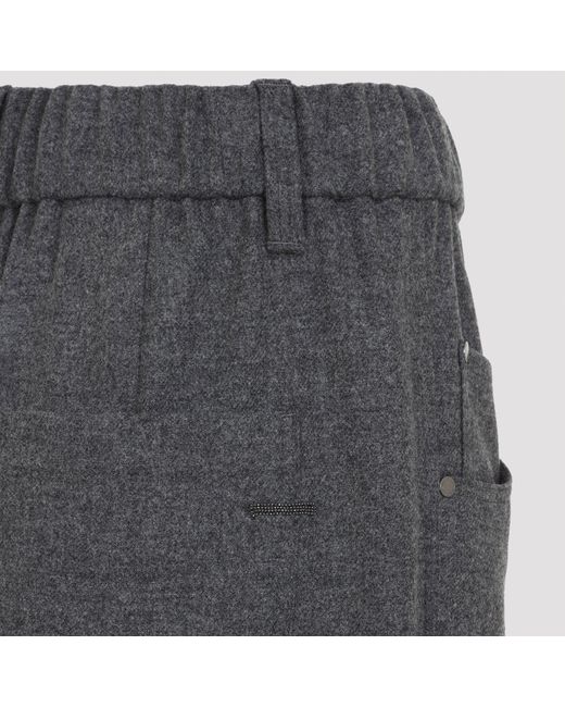 Brunello Cucinelli Trekbroek in het Gray