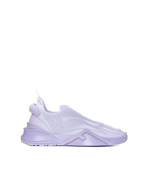 Fendi Purple Sneakers for men