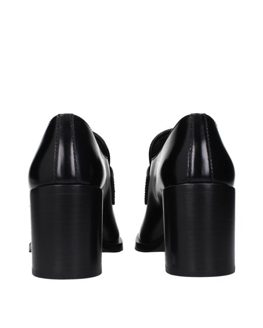 Prada Black Leather Décolleté
