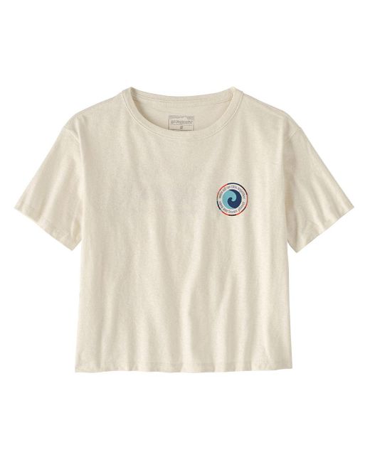 Patagonia White Unity Fitz Easy Cut Responsible Tee for men