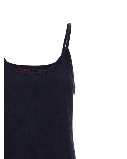J.W. Anderson Blue 'Twisted Workwear' Dress