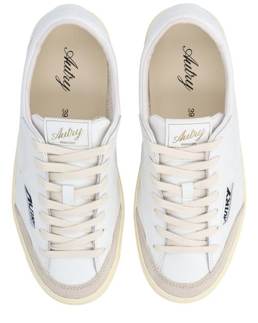 Autry White Sneaker "Windscape Low"