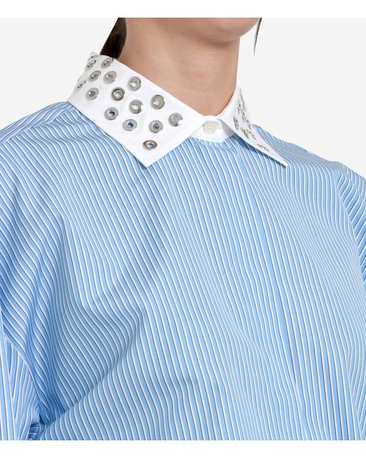 CAMISAS Azul claro MSGM de color Blue