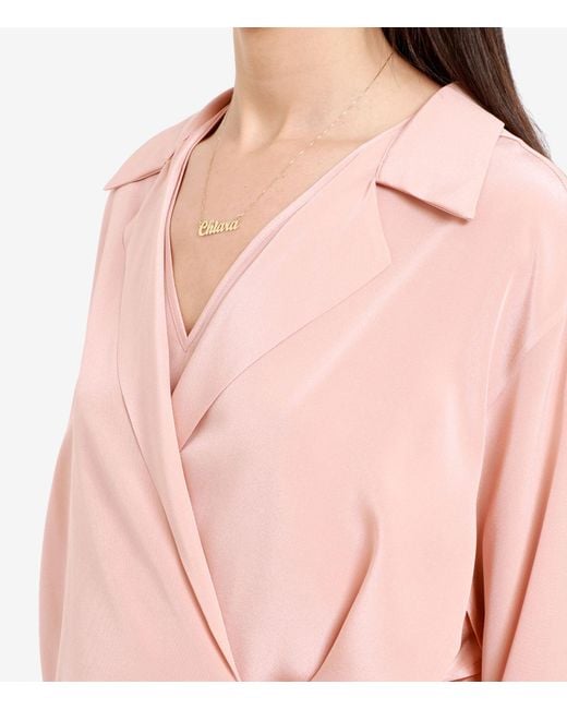 Erika Cavallini Semi Couture Pink Shirts