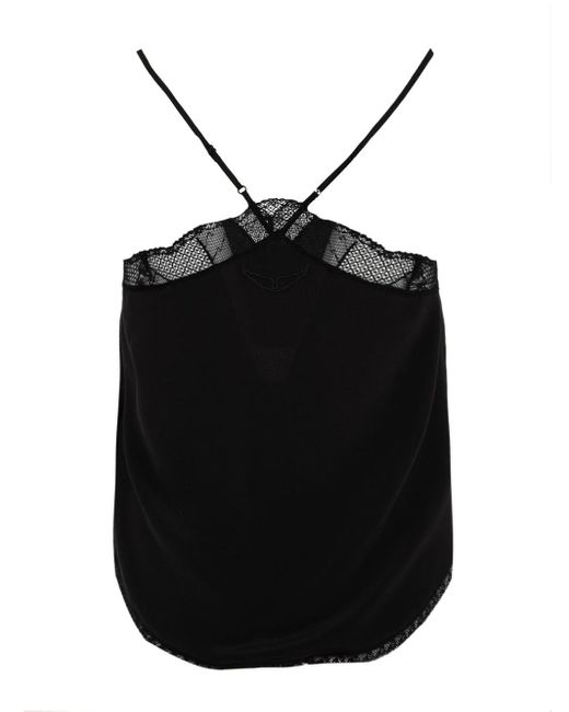 Zadig & Voltaire Black T Shirts And Polos