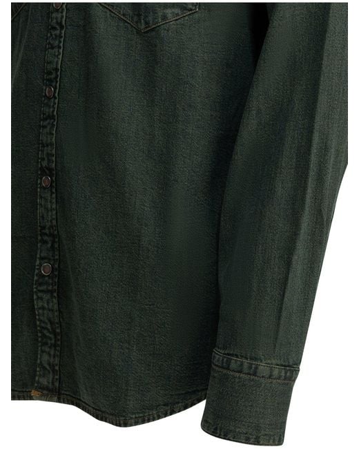 Levi's Green "Barstow Western Shirt" Casual Shirt for men