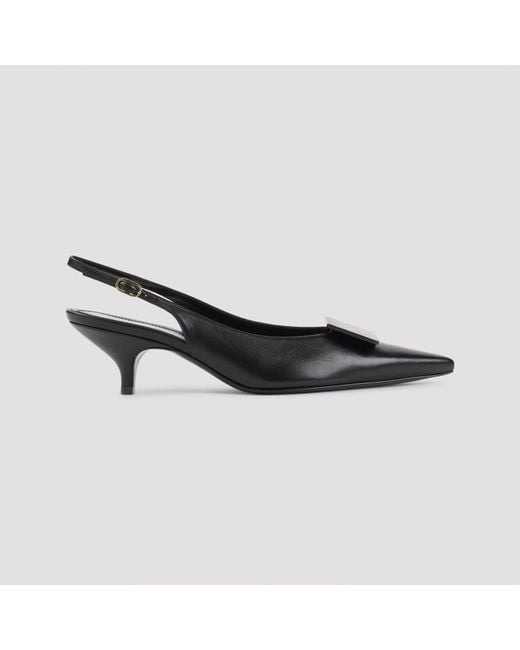 Slingback Céline en coloris Black
