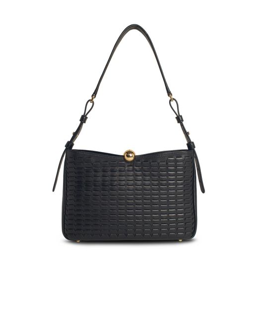 Furla Black S sfera weicher 'mittlerer schwarzer Lear -Crossbody -Tasche