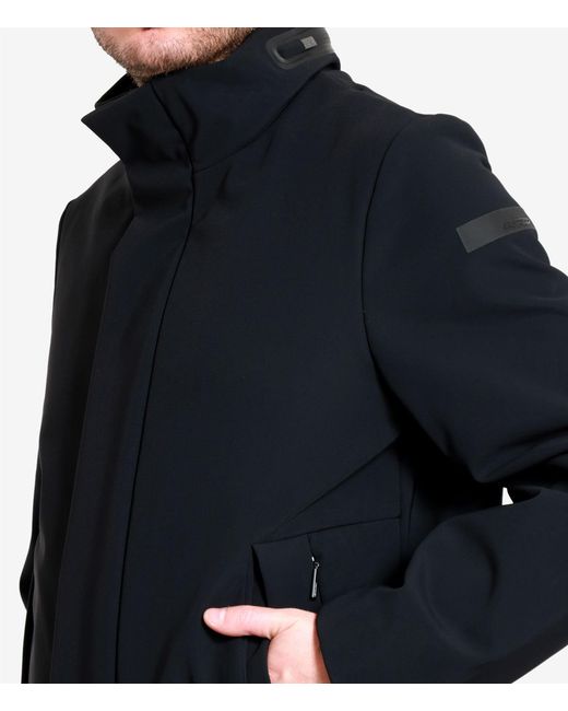 Abrigos Negro Rrd de color Blue