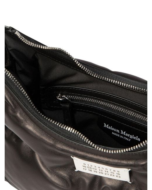 Maison Margiela Black Glam Slam Leather Shoulder Bag
