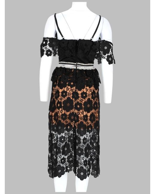 NJ COUTURE Black Abito