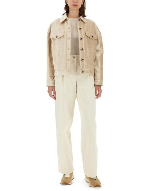 Brunello Cucinelli Natural Padded Jacket