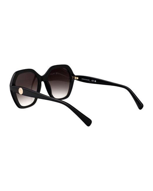 Longchamp Black Lo759S Sunglasses