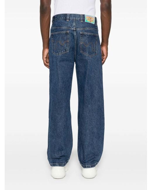 ICECREAM Blue Running Dog Denim Jeans for men
