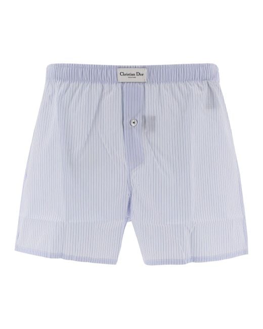Dior Blue "Christian Couture" Boxer Shorts for men