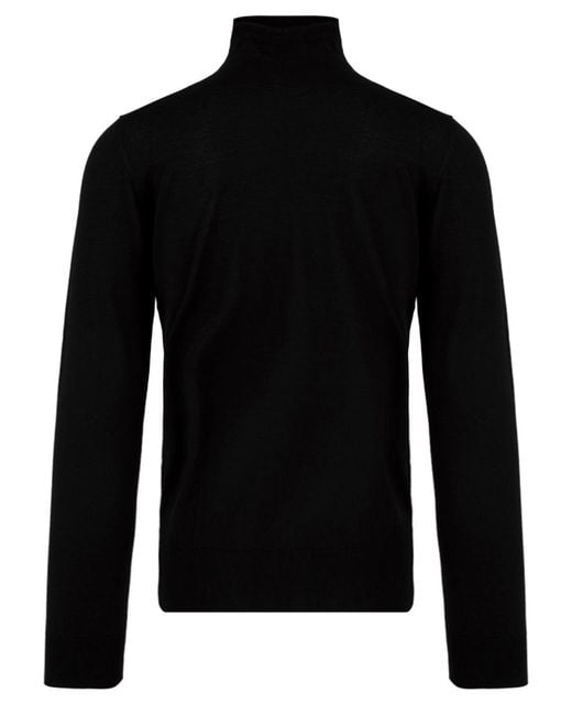 Drumohr Pullover schwarz in Black für Herren