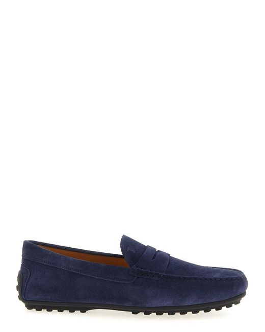 Tod's Tod 's 'City Gommino' Slipper in Blue für Herren