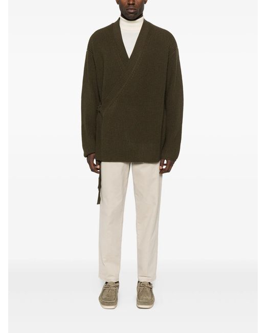 Emporio Armani Green Cardigan