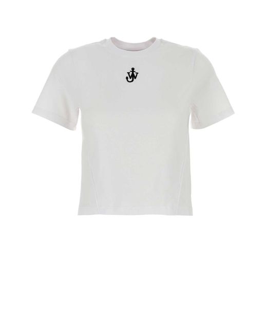 J.W. Anderson White Jw Anderson Cotton T-Shirt