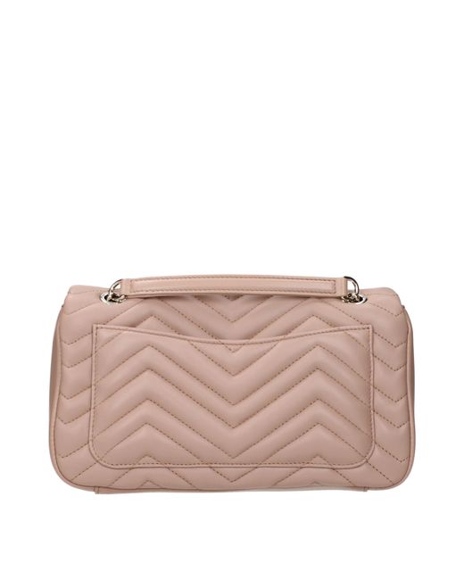 Gucci Pink Marmont Shoulder Bags Leather