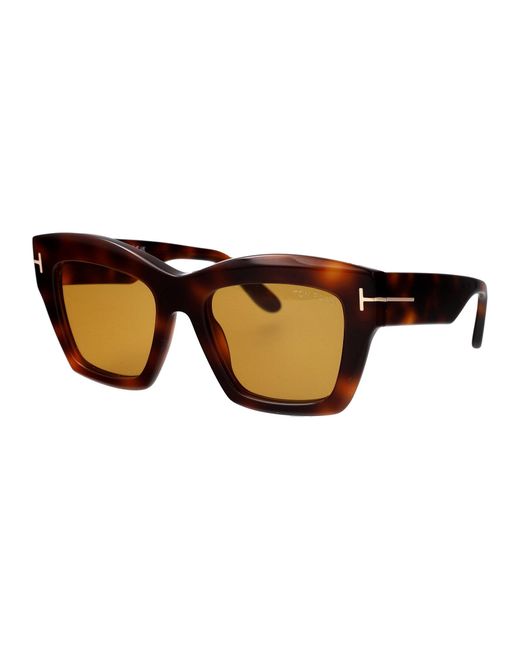 Tom Ford Brown Sunglasses