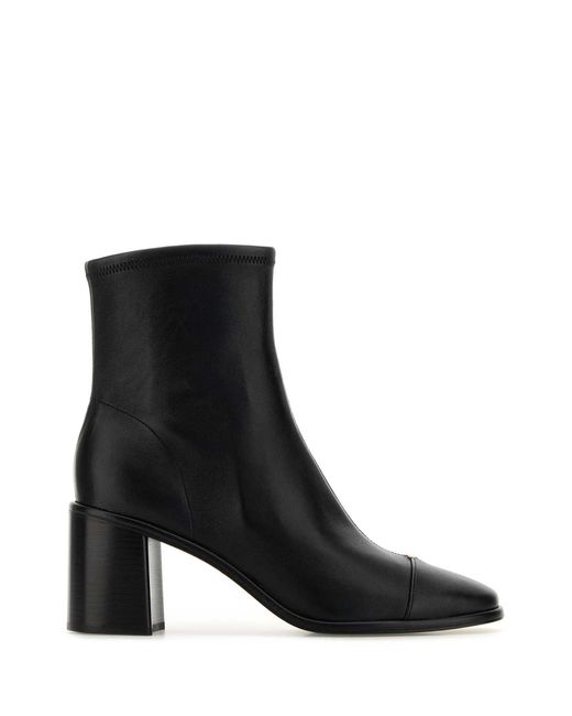 Tory Burch Black Cap Toe Stiefelette