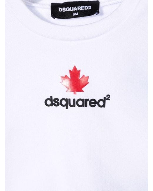 DSquared² White Felpa