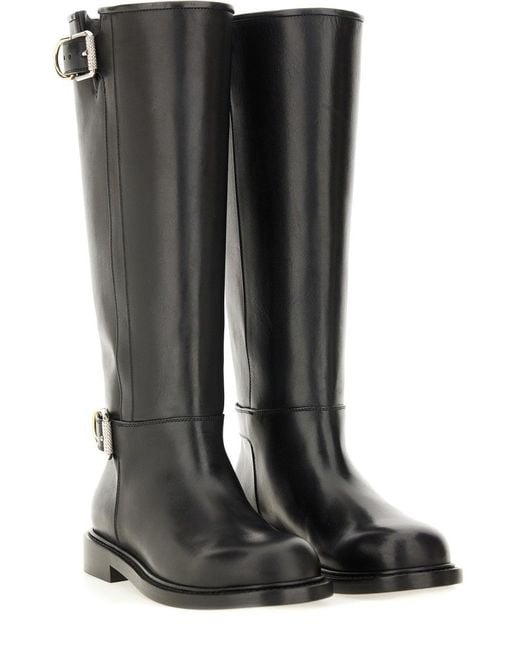 Givenchy Black Chic Flat Boot For