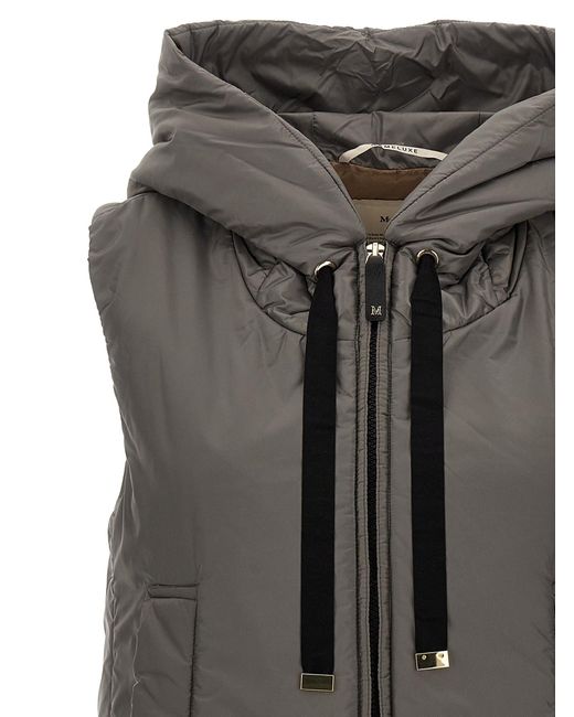 'Greengo' chaleco Max Mara de color Gray