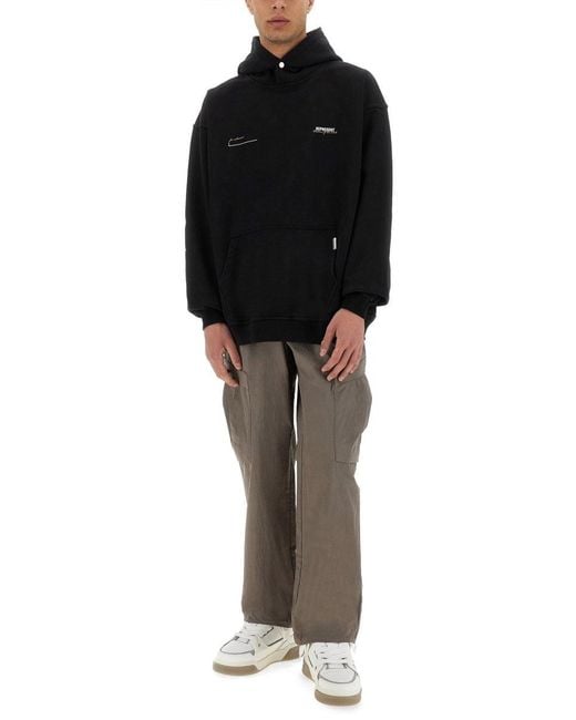 Represent Black Patron Of The Club" Hoodie for men