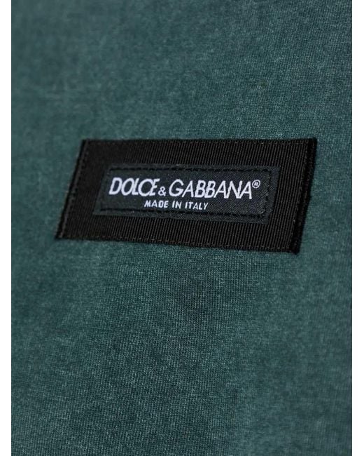Dolce & Gabbana Green Short Sleeved T Shirt
