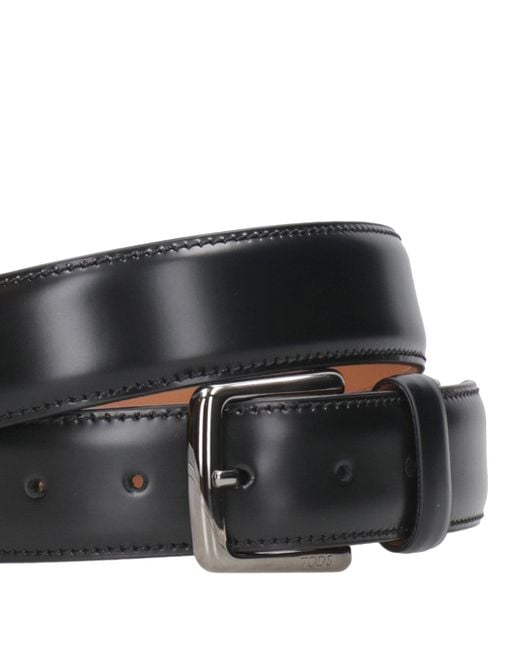 Tod's Black Belts for men