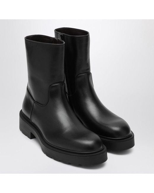 The Row Black Nobilis Tr Leather Boot